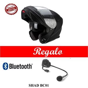 SCORPION Casco Abatible  Exo-920 Solid Negro Mate+bluettooth Gratis