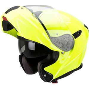 SCORPION Casco Abatible  Exo-920 Solid Neon Fluor + Bluetooth Gratis