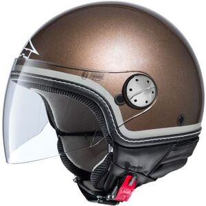 AXO Casco Jet  Subway Brown Marron