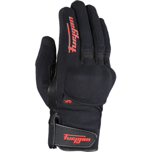 Furygan Guantes de Moto  Jet All Season D3O Mujer Negro-Rojo