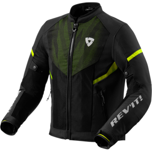 REV'IT! Chaqueta de Moto Hyperspeed 2 GT Air Negro-Amarillo Neón