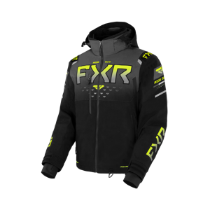 FXR Chaqueta de Nieve  Helium X 2 en 1 Negro-Carbón-Hivis