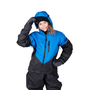 Raven Chaqueta de Moto de Nieve Niño  Boondocker Negro-Azul