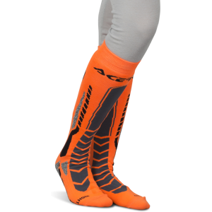 Acerbis Calcetines  MX Pro Negro-Naranja