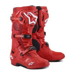 Alpinestars Botas de Cross  Tech 10 Rojo