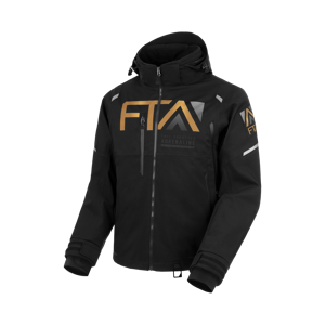 FTA Chaqueta de Nieve  Hyper - F.A.S.T 2 en 1 Negro-Dorado