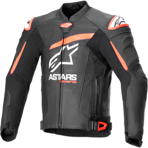 Alpinestars Chaqueta de Moto  GP Plus R V4 Airflow Negro-Rojo Flúor-Blanco