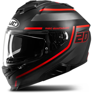 HJC Casco Integral  I71 Fabio Quartararo 20 Negro-Rojo