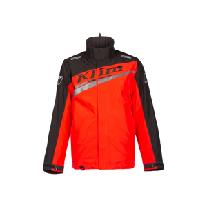 KLIM Chaqueta  Kaos Negro-Rojo Alto Riesgo