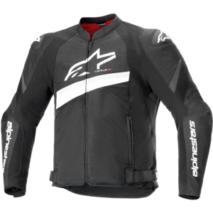 Alpinestars Chaqueta de Moto  T-GP Plus R V4 Airflow Negro-Blanco