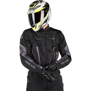 Richa Chaqueta de Moto  Airstrike 2 Negro-Camuflaje