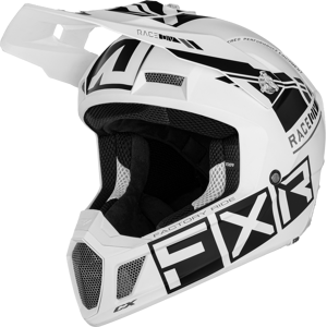 FXR Casco de Cross  Clutch CX Gris