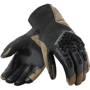 REV'IT! Guantes de Moto Offtrack 2 Negro-Marrón