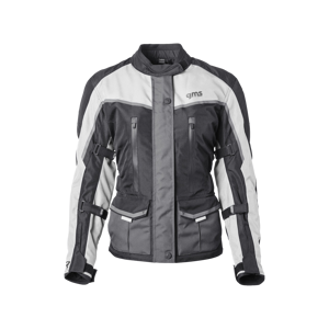 GMS Chaqueta de Moto Mujer  Twister Neo WP Negro-Blanco