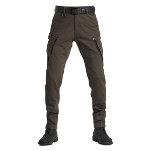 Pando Moto Pantalones de Moto  Mark Kev 02 Estilo Chino Verde Oliva