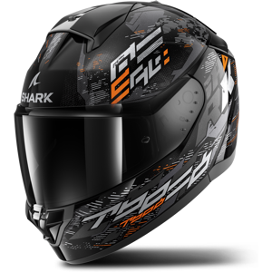 Shark Casco Integral  Ridill 2 Molokai Negro-Plateado-Azul