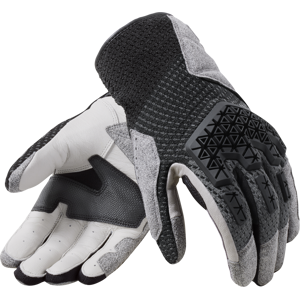 REV'IT! Guantes de Moto Offtrack 2 Negro-Plateado