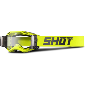 Shot Race Gear Gafas de Cross Shot Iris 2.0 Solid Amarillo Neón