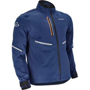 Acerbis Chaqueta de Cross  X-Duro W-Proof Azul-Naranja