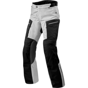 REV'IT! Pantalones de Moto Offtrack 2 H2O Negro-Plateado