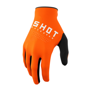 Shot Race Gear Guantes de Cross Shot Naranja