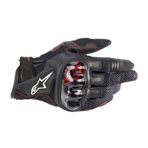 Alpinestars Guantes de Moto  MM93 Rio Hondo V2 Air Negro Asfalto-Rojo Brillante