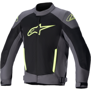 Alpinestars Chaqueta de Moto  T-SP X Superair Gris-Negro-Amarillo Fluo