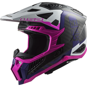 LS2 Casco de Cross  MX703 X-FORCE Victory Rojo-Blanco