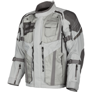 KLIM Chaqueta de Moto  Badlands Gris