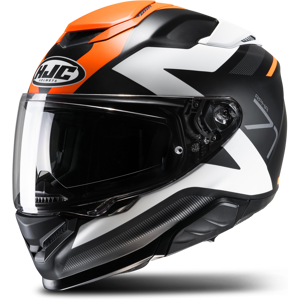 HJC Casco Integral  RPHA 1 Pinna Negro-Naranja