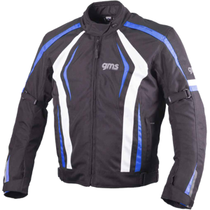 GMS Chaqueta de Moto  Sport Blouson Pace Negro-Azul-Blanco