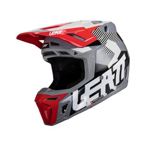 Leatt Casco de Cross con Gafas  Kit Moto 8.5 V24 Forja