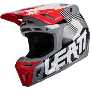 Leatt Casco de Cross con Gafas  Kit Moto 8.5 V24 Forja