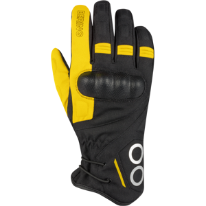 Bering Guantes de Moto Mujer  Zephyr Negro-Gris-Amarillo