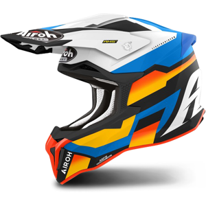 Airoh Casco de Cross  Strycker Azul Mate