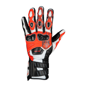 iXS Guantes de Moto  Sport RS-200 3.0 Blanco-Rojo-Negro