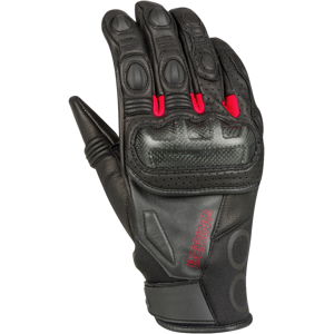 Bering Guantes de Moto  Radial Negro-Rojo