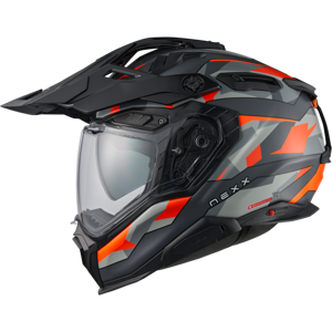 Nexx Casco Adventure  X.WED3 Trailmania Gris-Naranja MT