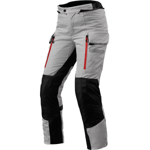 REV'IT! Pantalones de Moto  Sand 4 H2O Mujer Plata-Negro