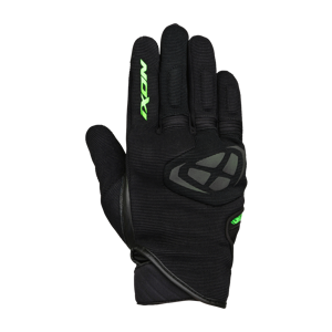 Ixon Guantes de Moto  Mig Negro-Verde Brillante