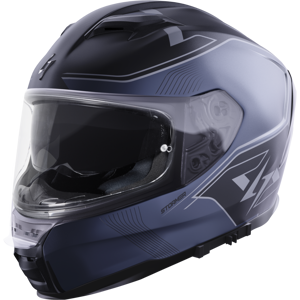 Stormer Casco Integral  ZS 1001 Gris Plateado Mate