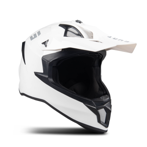 Shot Race Gear Casco de Cross Shot Lite Solid Blanco