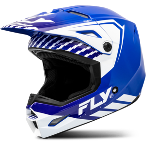 FLY Racing Casco de Cross  Kinetic Azul