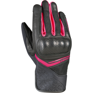 Ixon Guantes de Moto para Mujer  RS Launch Negro-Fúcsia