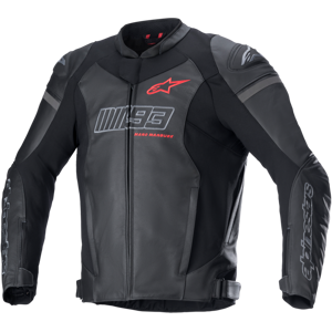 Alpinestars Chaqueta de Moto  MM93 Track Negro-Rojo Brillante