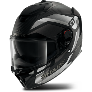 Shark Casco Integral  Spartan GT Pro Carbono-Plateado Cromado