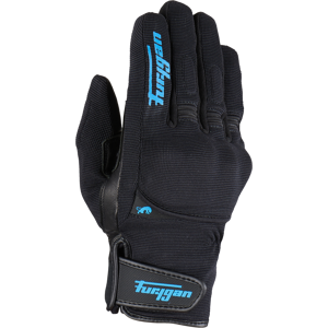 Furygan Guantes de Moto  Jet All Season D3O Mujer Negro-Azul