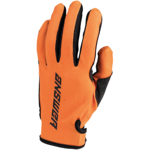 Answer Racing Guantes de Cross Answer Ascent Naranja Hiper-Negros