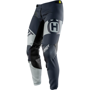 Shot Race Gear Pantalones de Cross Shot Husqvarna Grises