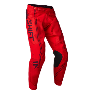 Shift Pantalones de Cross  Black Label Rojo Flúor